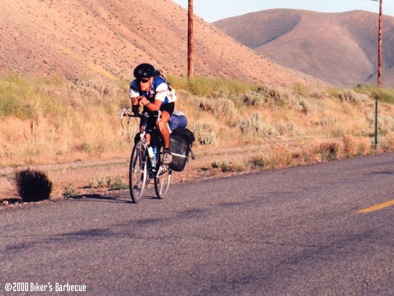 Slow Motion Picture - This picture refers to "Biker's Barbecue", page 149.