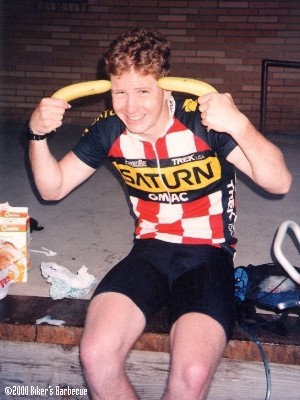Tobi, Stop Playing with Your Food! - This picture refers to "Biker's Barbecue", page 22.