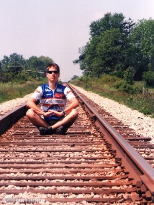 Train Driver's Snapshot - This picture refers to "Biker's Barbecue", page 27.